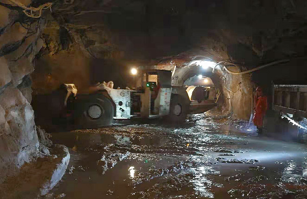 A mine in Laiwu of Shandong